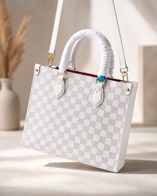 The Obsidian-White Prestige Carryall